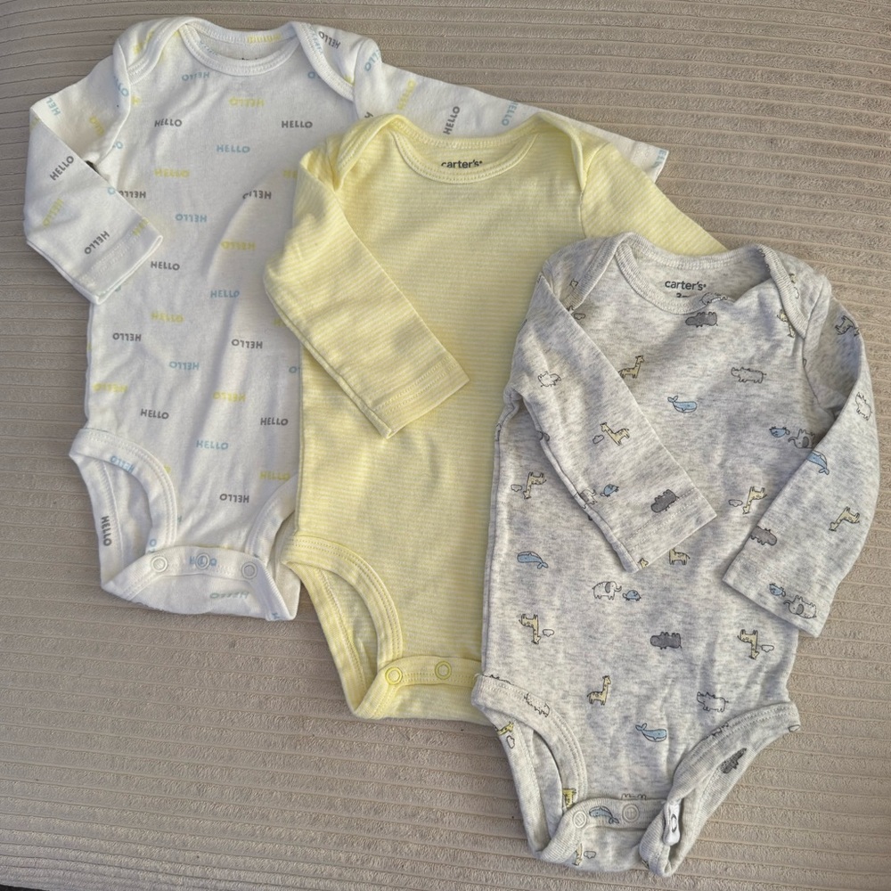 🪩3 for $15🪩 Carter's | Bodysuit Set of 3